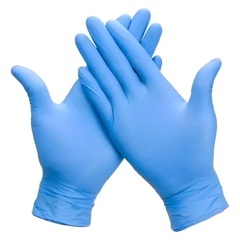 Guantes de Nitrilo Azul Caja x100 Unidades – Sin Polvo | PROVI